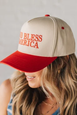 God Bless America Trucker Hat