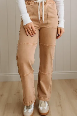 Hannah Drawstring Waist Denim