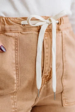 Hannah Drawstring Waist Denim