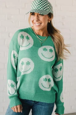 Happy and Lucky Lightweight Sweater