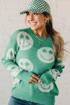Happy and Lucky Lightweight Sweater