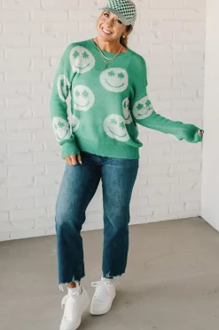 Happy and Lucky Lightweight Sweater