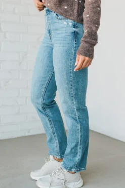 Heidi Classic Straight Leg Jeans - EUNINA