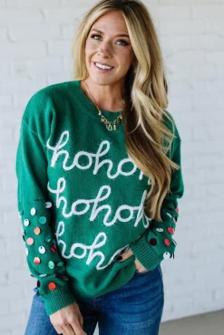 Ho Ho Ho Holiday Cheer Sweater