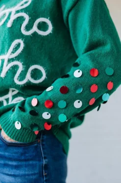 Ho Ho Ho Holiday Cheer Sweater