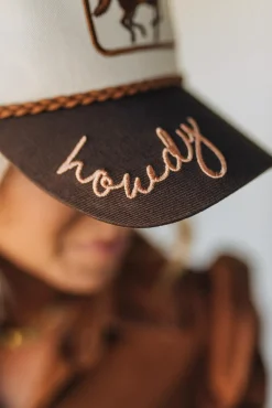 Howdy Cowboy Trucker Hat