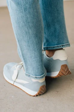 Jenna Mesh Sneakers | Light Blue