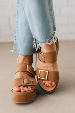 Jessie Slingbag Platform Sandals