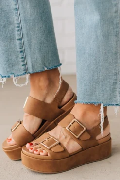 Jessie Slingbag Platform Sandals