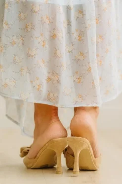 Jodi Bow Detail Kitten Heels