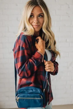 Jovy Crossbody Sling Bag | Navy