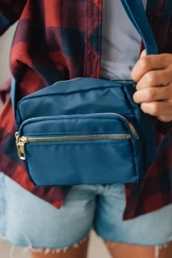 Jovy Crossbody Sling Bag | Navy