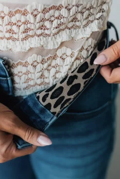 Kat High Rise Double Button Wide Leg Jeans - RISEN