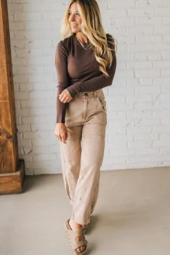 Katie Ribbed Slim Sweater