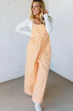 Lady Vols Wide Leg Overalls - BIBI