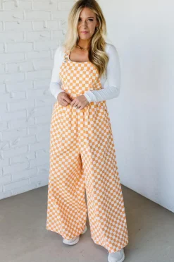 Lady Vols Wide Leg Overalls - BIBI