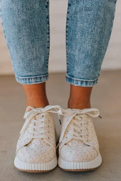 Laura Floral Lace Sneakers