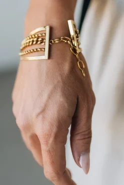 Layered + Linked Bracelet