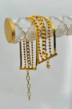 Layered + Linked Bracelet