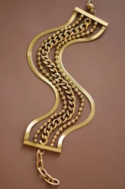 Layered + Linked Bracelet