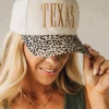 Leopard Texas Trucker Hat