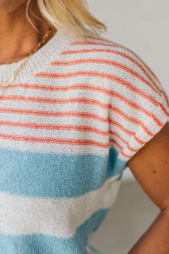 Lightweight Striped Dolman Top