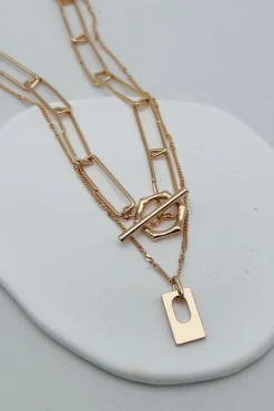 Link Layered Necklace