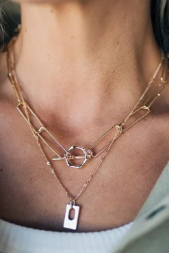Link Layered Necklace