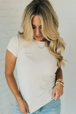 Maddox Ribbed Baby Tee