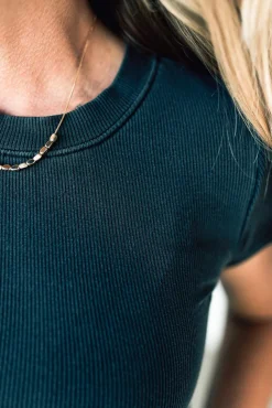 Maddox Ribbed Baby Tee