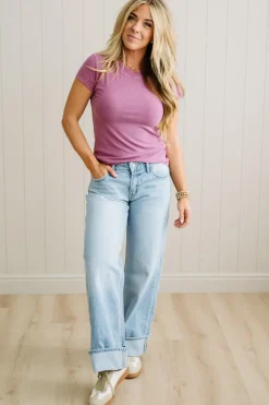 Maddox Ribbed Baby Tee