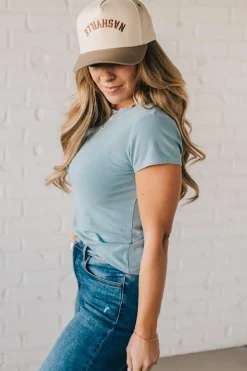 Maddox Ribbed Baby Tee