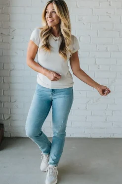 Maddox Ribbed Baby Tee