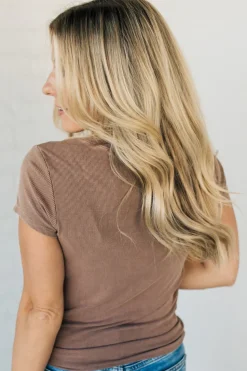 Maddox Ribbed Baby Tee