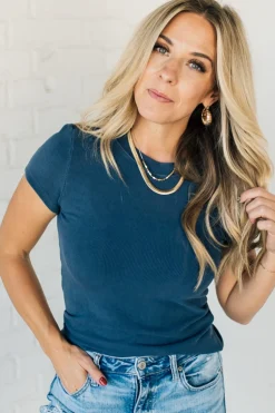 Maddox Ribbed Baby Tee