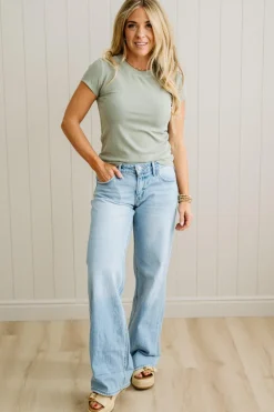 Maddox Ribbed Baby Tee