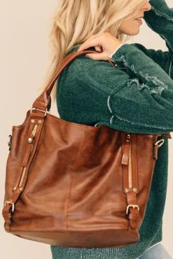 Madison Oversized Vegan Tote