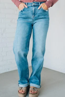 Mattie High Rise Baggy Jeans - RISEN