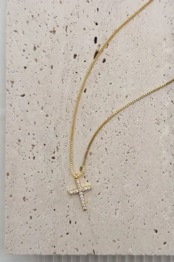 Mini Cross Necklace