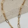 Mixed Link Toggle Necklace