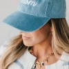 Mom Denim Hat
