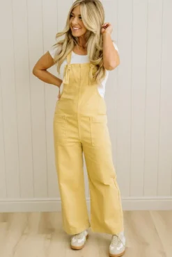 Niccola Knot Strap Overalls - ZENANA