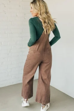 Niccola Knot Strap Overalls - ZENANA