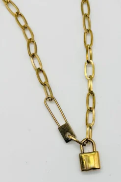 On Lock Necklace
