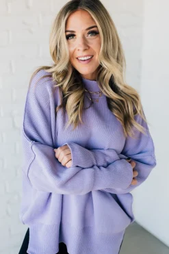 Oversized Crew Neck Sweater