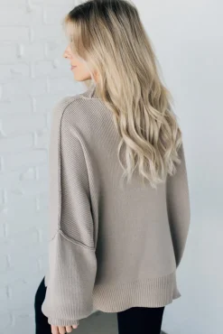 Oversized Crew Neck Sweater