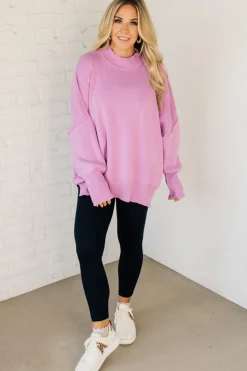 Oversized Crew Neck Sweater
