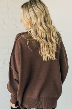 Oversized Crew Neck Sweater