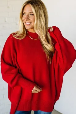 Oversized Crew Neck Sweater