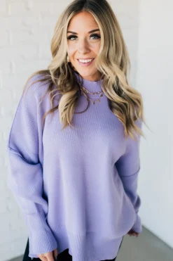 Oversized Crew Neck Sweater